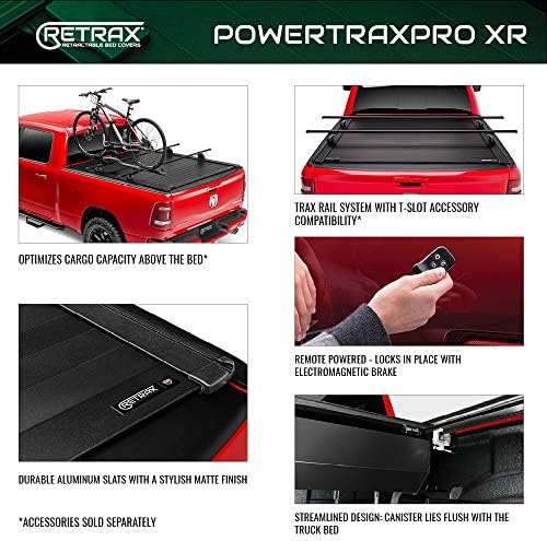 PowerTraxpro XR מיטת משאית נשלפת כיסוי טונו | T-90861 | מתאים 2022 - 2023 טויוטה טונדרה עם מערכת